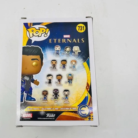 NEW Funko POP Pop! Marvel: Eternals - Kingo Bobble Head #731 - Picture 5 of 8